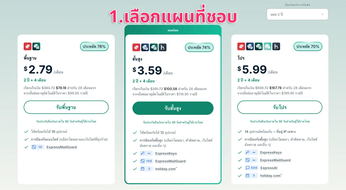 วิธีใช้งาน ExpressVPN เริ่มตั้งแต่การลงทะเบียน/การสมัคร/การตั้งค่า