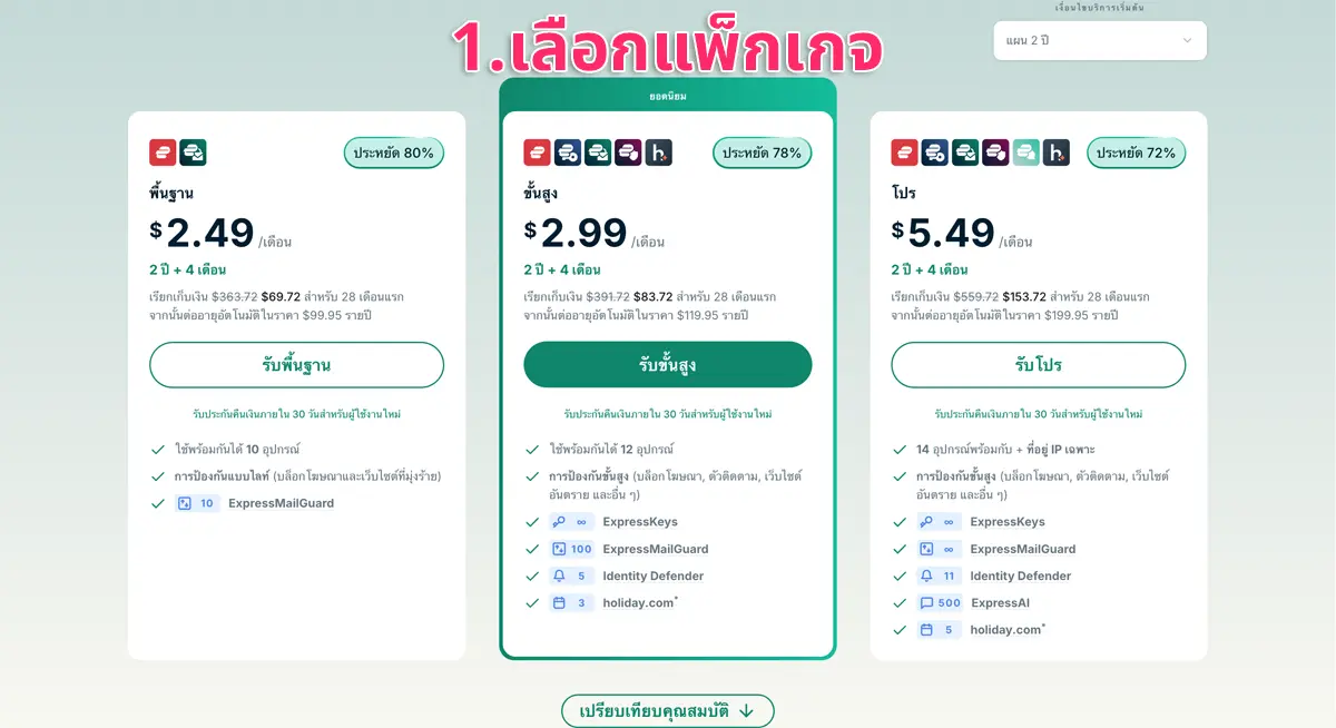 วิธีใช้งาน ExpressVPN เริ่มตั้งแต่การลงทะเบียน/การสมัคร/การตั้งค่า