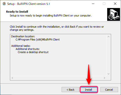 【Windows10】BullVPN วิธีการตั้งค่าและวิธีการใช้งานบน Windows