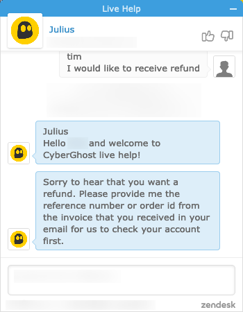 CyberGhost VPN วิธียกเลิกและขั้นตอนการคืนเงิน