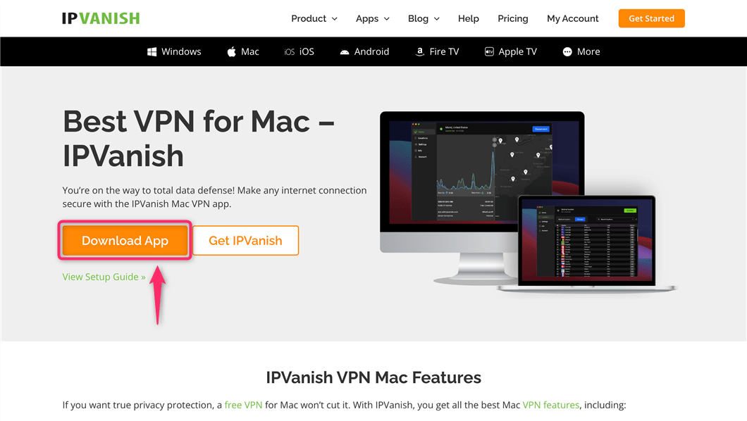 【Mac】IPVanish VPN วิธีการตั้งค่าและวิธีการใช้งานบน macOS