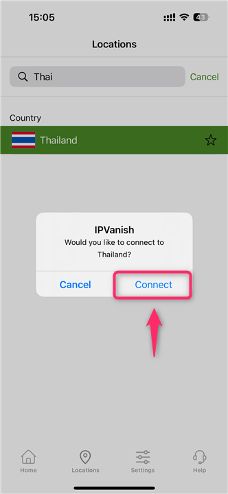 【iOS】IPVanish VPN วิธีการตั้งค่าและวิธีการใช้งานบน iOS