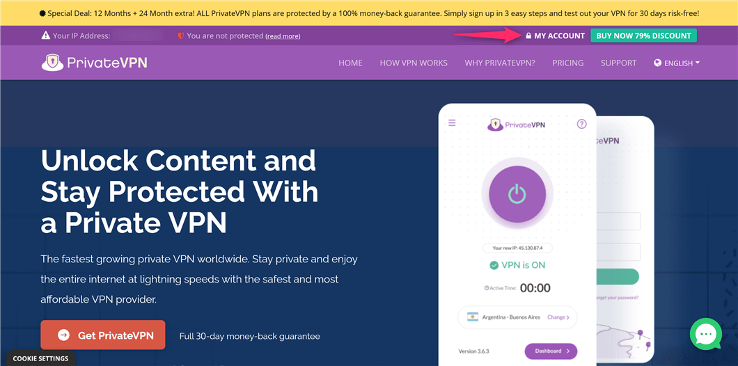 PrivateVPN วิธียกเลิกและขั้นตอนการคืนเงิน