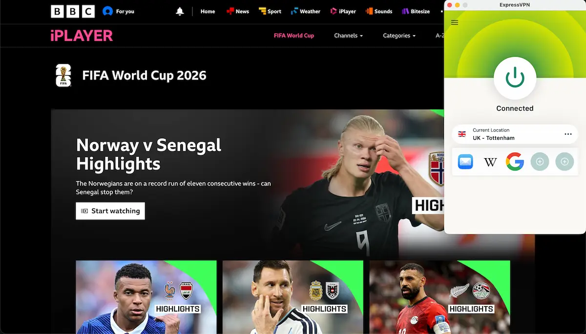 วิธีดูฟุตบอลโลก FIFA World Cup 2026 จากต่างประเทศผ่าน VPN: ดูฟรีครบทุกแมตช์!